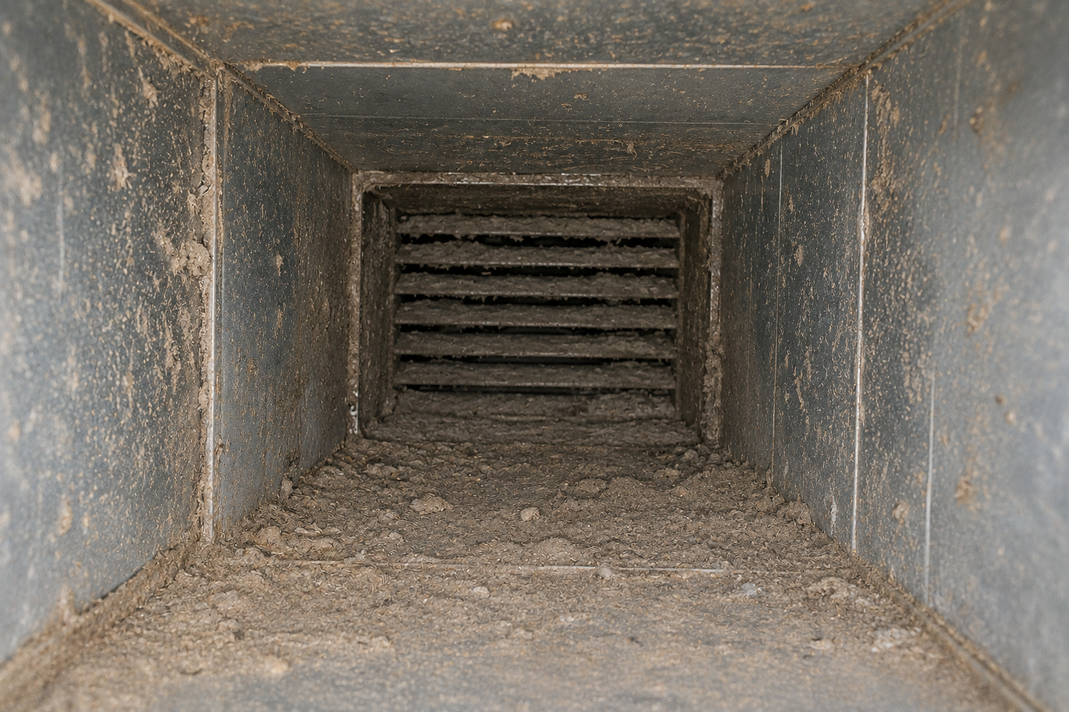Air vent before professional cleaning in Plano Texas