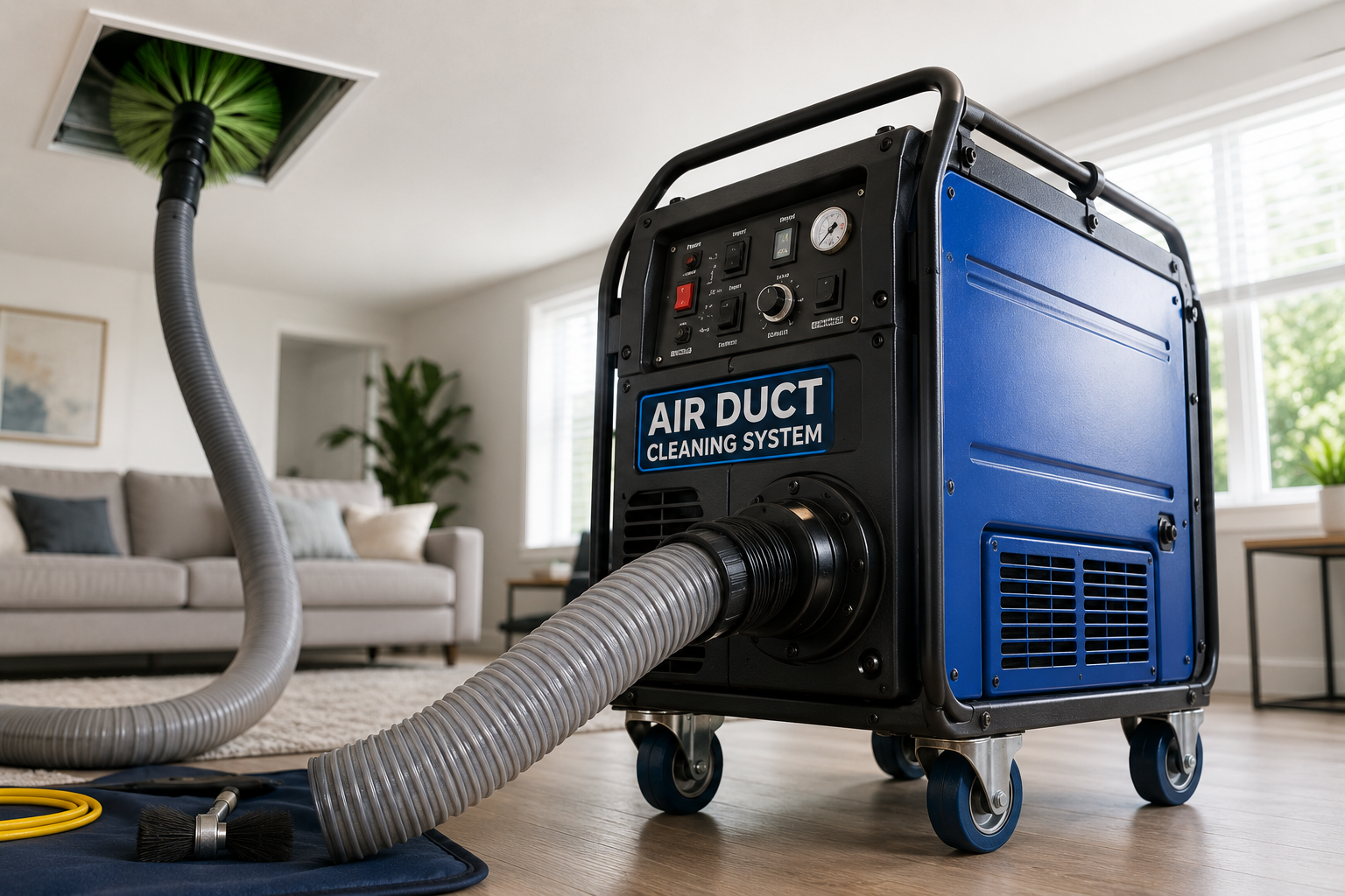 Professional Air Vent Cleaning Equipment Plano Texas