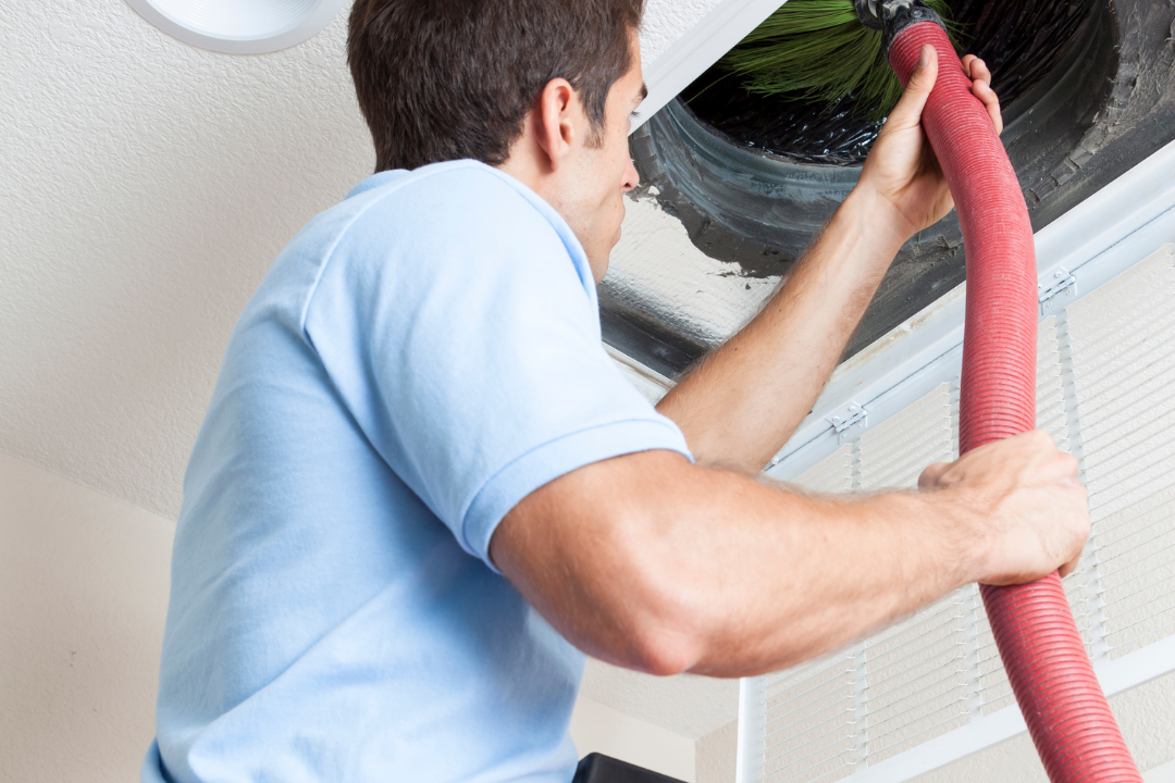 Professional air vent cleaning service in Plano Texas