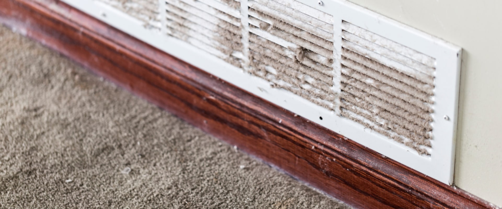 Fresh air vents after professional cleaning