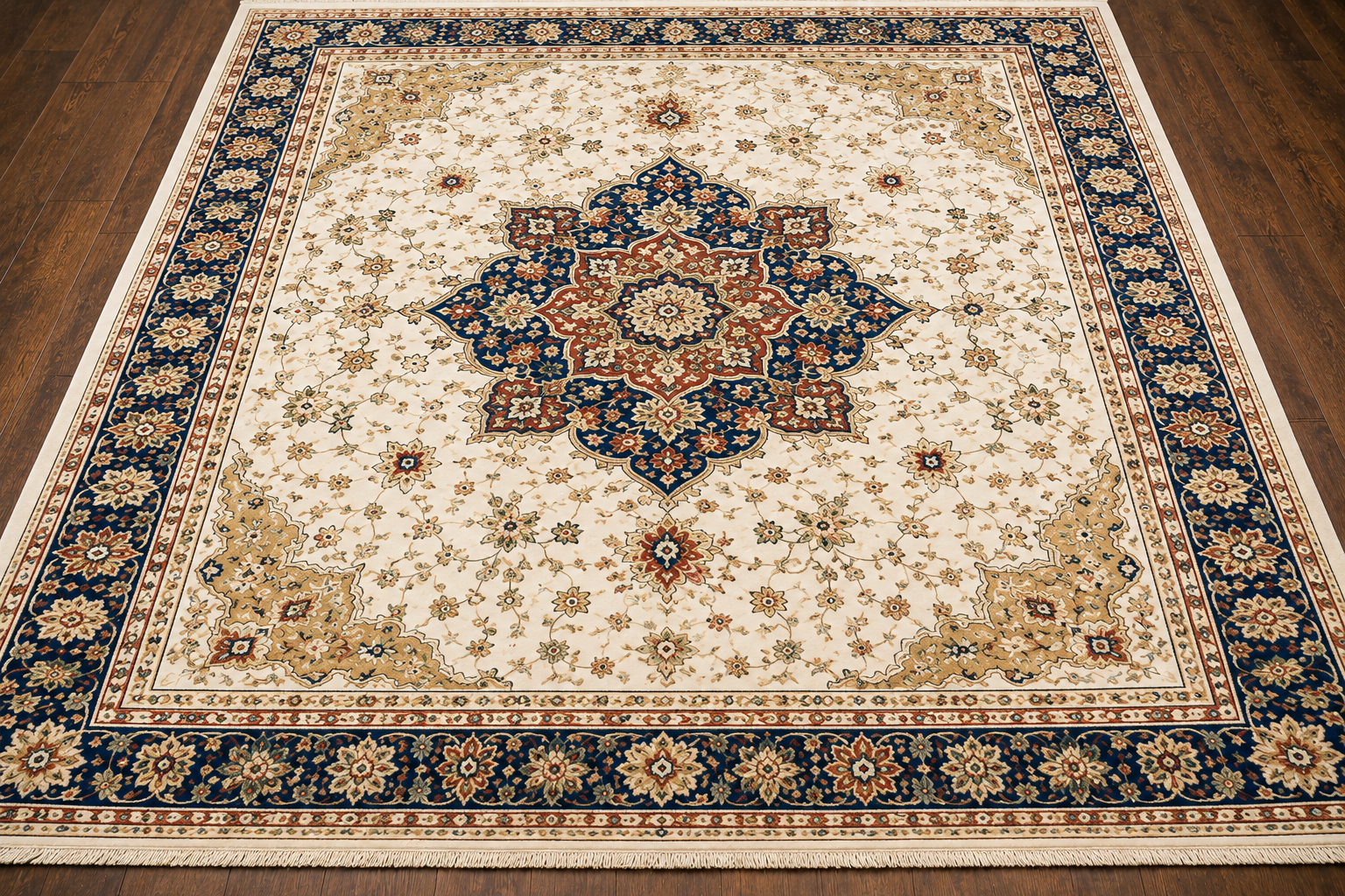 Rug after professional cleaning in Plano Texas