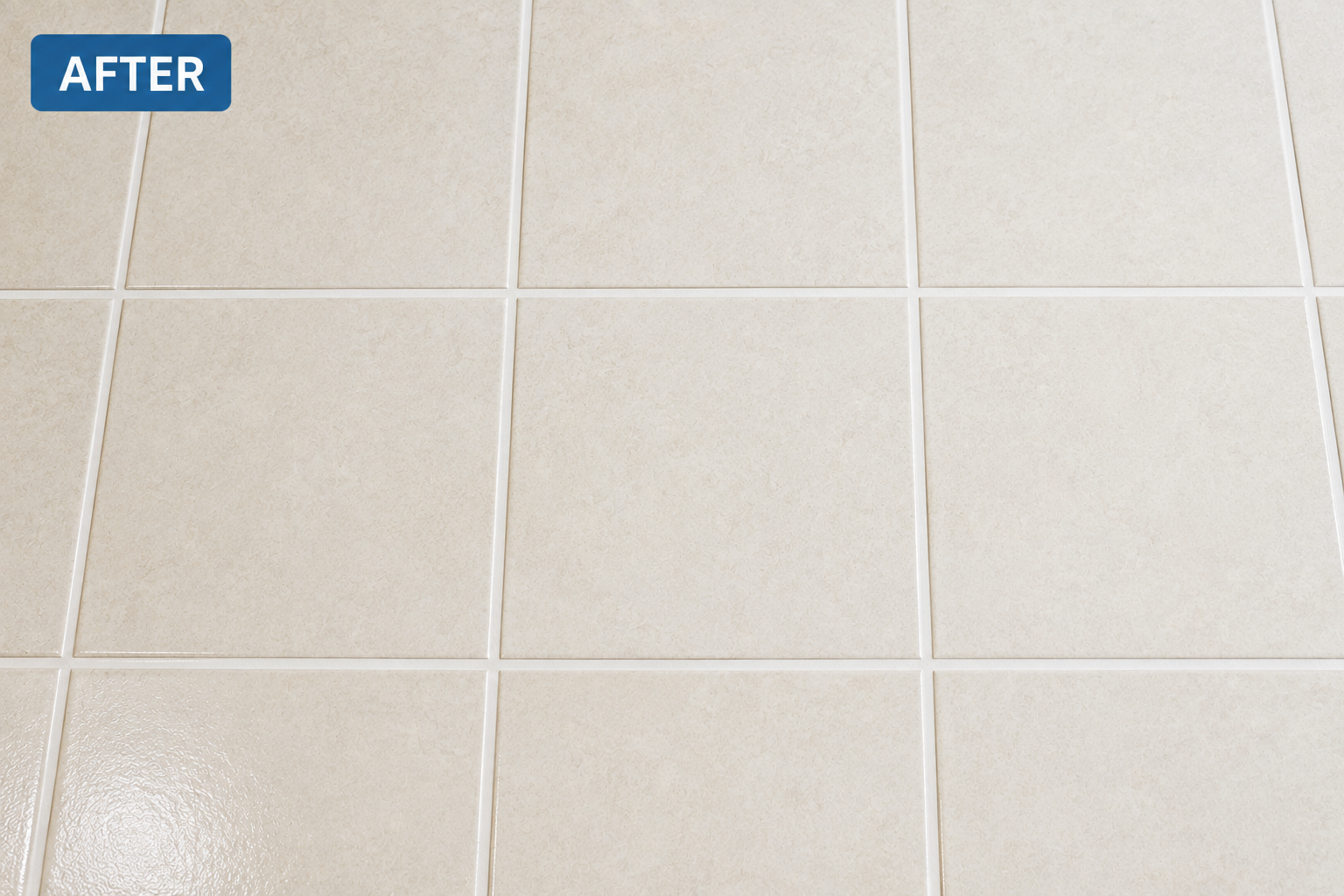Tile and grout after professional cleaning in Plano Texas