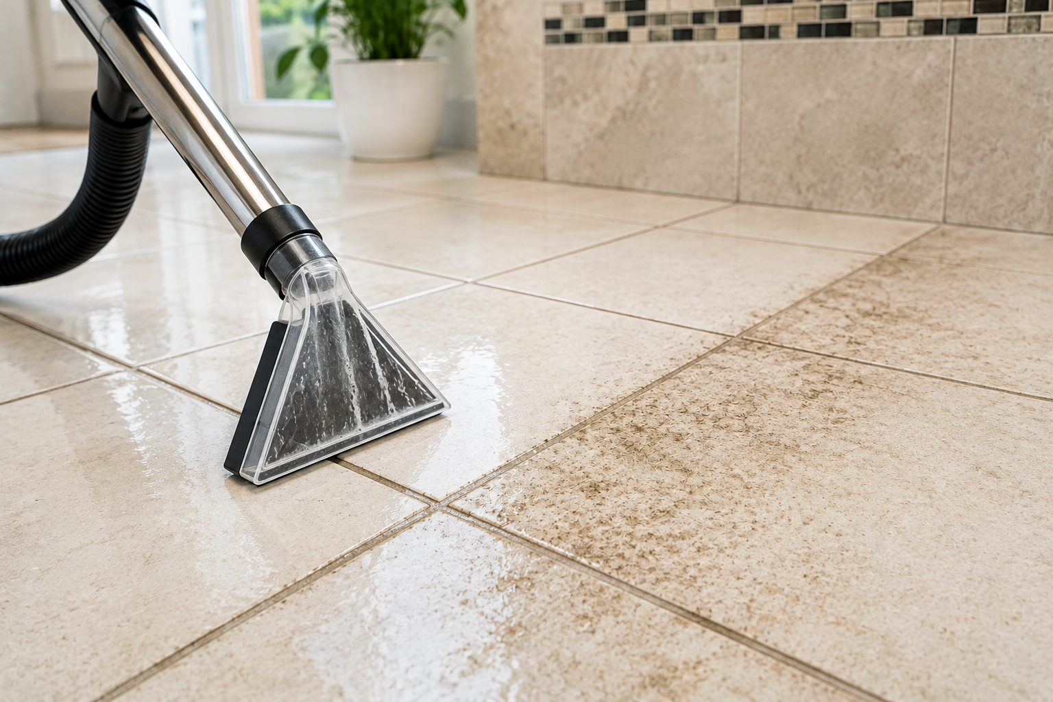 Professional tile grout cleaning service in Plano Texas