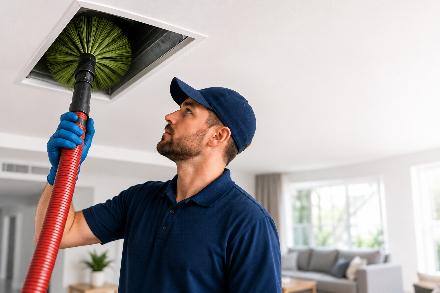 Professional Air Vent Cleaning Plano Texas service