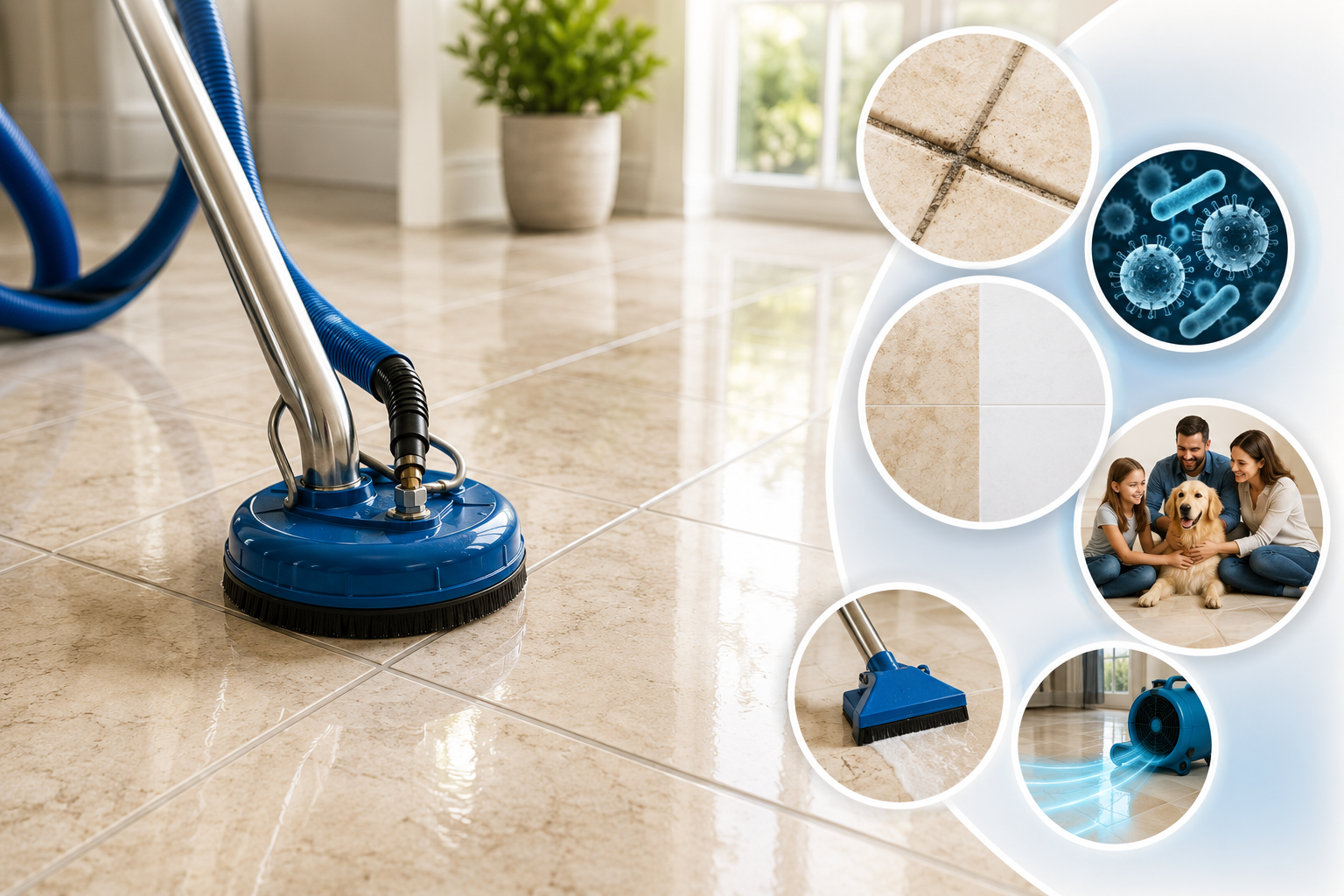 Professional Tile & Grout Cleaning Plano Texas service