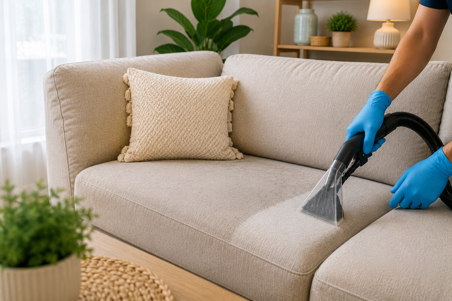 Professional Upholstery Cleaning Plano Texas service